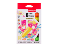 Bâton gouache Bruynzeel Kids set 6 couleurs néon