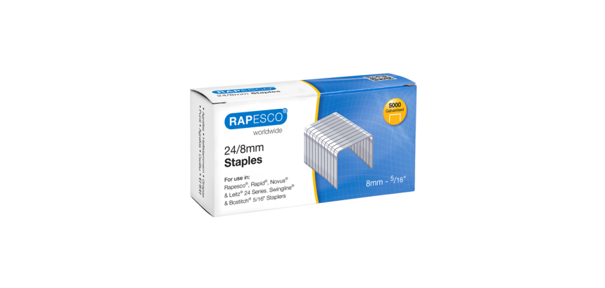 Staples 24/8 5000 pieces galvanized