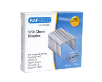 Agrafes Rapesco Heavy Duty 923/13 galvanisé 1000 pièces