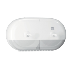Distributeur papier toilette Tork T9 Elevation 682000 SmartOne petit Duo blanc