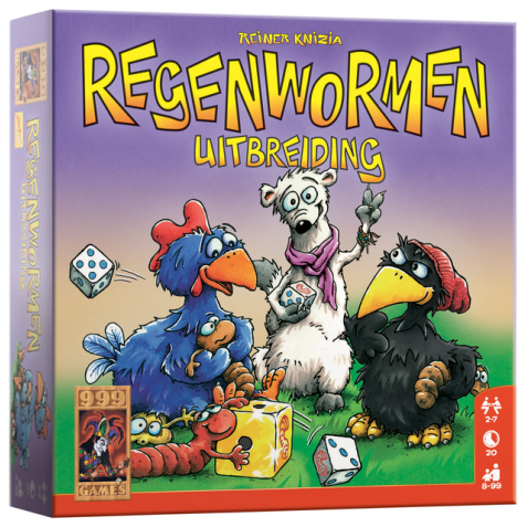 Jeu Regenwormen Uitbreiding (néerlandais)