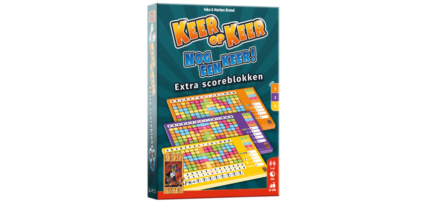 Bloc de scores Keer op Keer Niveau 2, 3 et 4 (néerlandais)