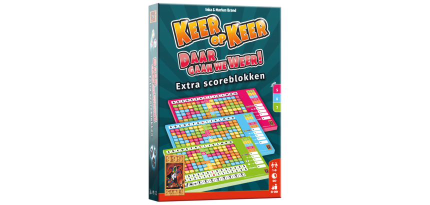Keer op Keer Score Block Level 5, 6, and 7 (Dutch)