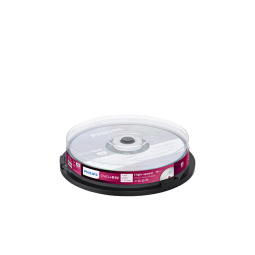 DVD+RW Philips 4.7GB 4x SP 10 pièces