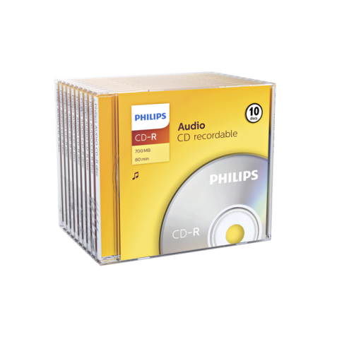 CD-R Philips 80Min audio JC (10)