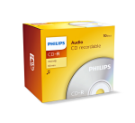 Philips 80Min Audio CD-R JC Case 10 Pieces