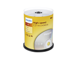 CD-R Philips 80Min 700MB 52x Spindel 100 pièces