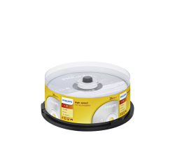 CD-R Philips 80Min 700MB 52x SP 25 stuks