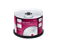 DVD+R Philips 4.7GB 16x Spindel 50 pièces