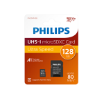 Philips micro SDXC Memory Card Class 10 UHS-I U1 128GB