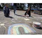 Peinture trottoir craie Creall Chalk Paint lot 6 couleurs 250ml