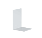 Serre-livres MAUL acryl 12x12x17cm jeu 2 pièces transparent