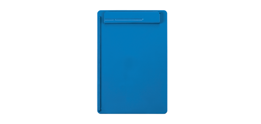 Porte-bloc MAULgo uni Recycled A4 portrait bleu