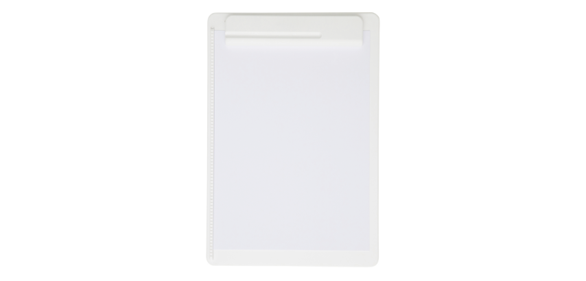 MAULgo Klemmbrett uni Recycled A4 Hochformat weiß