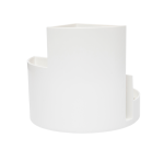 MAULroundbox Organizer Recycled 6 compartments white
