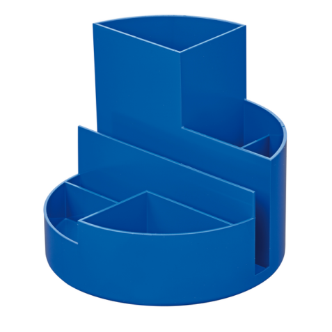 Organisateur MAULroundbox Recycled 6 compartiments bleu