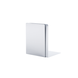 Serre-livres MAUL aluminium 16x15x21cm jeu 2 pièces argent