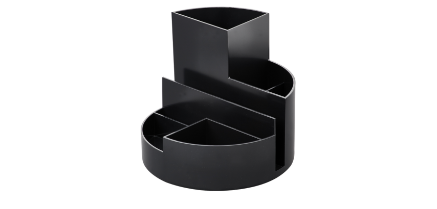 Organisator MAULroundbox Recycled 6 Fächer schwarz