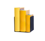 MAUL magnetic bookends 14x12x14cm set of 2 pieces black