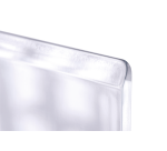 Boekensteun MAUL acryl 16x15x21cm set 2 glashelder