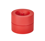 Distributeur de trombones MAULpro Recycled Ø73x60mm rouge