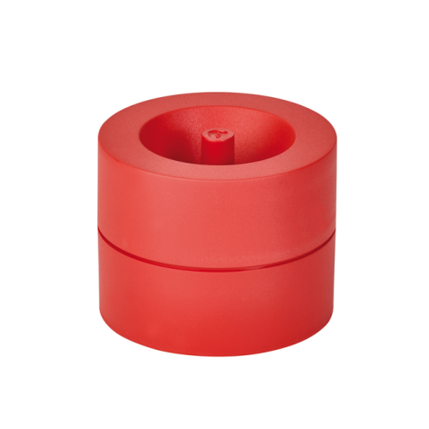 Distributeur de trombones MAULpro Recycled Ø73x60mm rouge