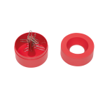 Distributeur de trombones MAULpro Recycled Ø73x60mm rouge