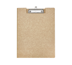 Klembordmap MAULbalance A4 staand sterk 3mm karton met houtstructuur