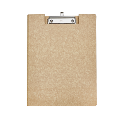 De_portanotas maul balance din a4 carton reforzado 3 mm con pinza color kraft