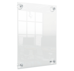 Porte-affiche Nobo Premium Plus A4 acryl mural repositionnable