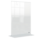 Infobord Nobo Premium Plus A4 acryl vrijstaand