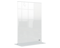 Porte-affiche Nobo Premium Plus A4 acrylique autoportant