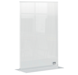 Porte-affiche Nobo Premium Plus A5 acrylique autoportant