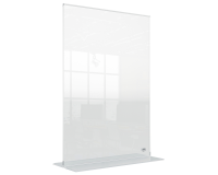 Infobord Nobo Premium Plus A3 acryl vrijstaand