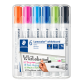 Viltstift Staedtler Lumocolor 351 whiteboard set à 6 stuks assorti