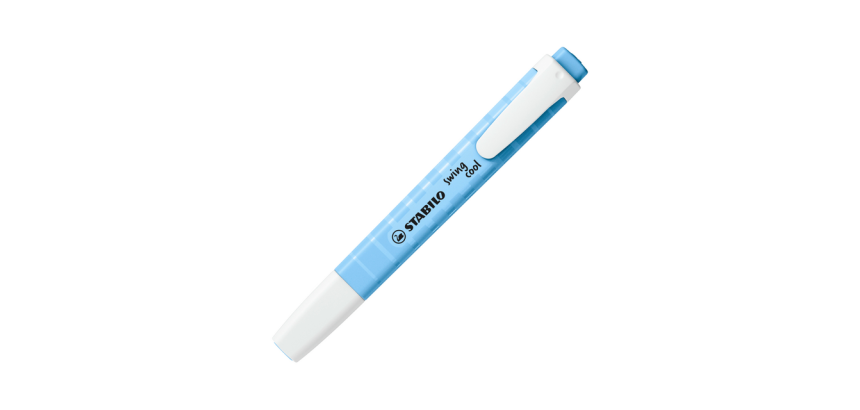 STABILO Swing Cool 275/112 Pastell Zartblau Textmarker