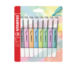 Stabilo Swing Cool Highlighter assorted pastel colors - Pack of 8