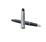 Stylo plume Waterman Expert L'Essence Bleu Laqué CT Fin