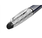 Stylo plume Waterman Expert L'Essence Bleu Laqué CT Fin