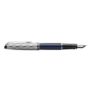 Stylo plume Waterman Expert L'Essence Bleu Laqué CT Fin