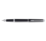 Stylo plume Waterman Hémisphère Noir Laqué CT Medium