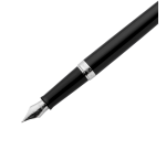 Stylo plume Waterman Hémisphère Noir Laqué CT Medium