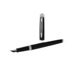 Stylo plume Waterman Hémisphère Noir Laqué CT Medium