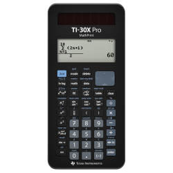 Calculatrice scientifique TI-30X Pro MathPrint