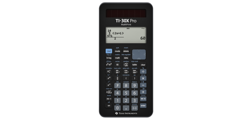 Calculatrice scientifique TI-30X Pro MathPrint