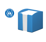 Durable ECO blue memo pad