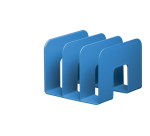 Catalogusrek Durable ECO Blauw