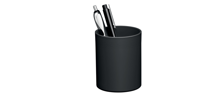 Durable ECO black pencil cup