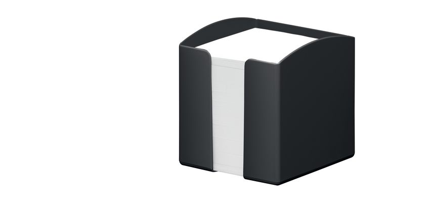 Nachhaltiger ECO-Schwarz-Memoblock