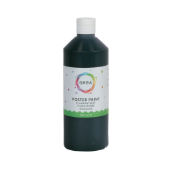 Gouache Qrea noir 500ml